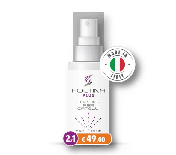 Foltina Plus logo spray lozione capelli